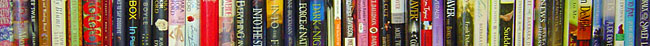 Book spines detail