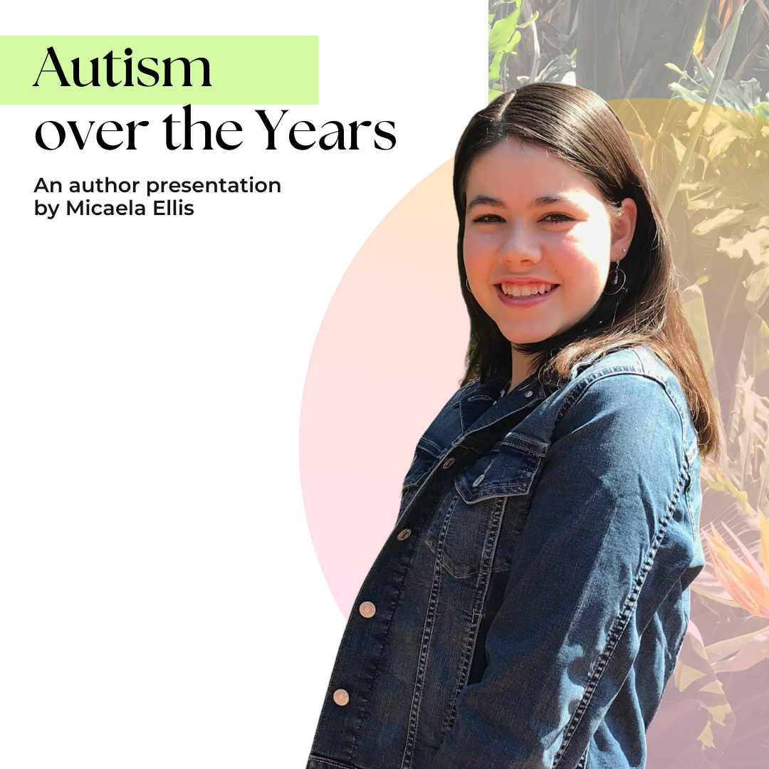 Teen posing, smiling. Autism of the years an author presentation by Micaela Ellis