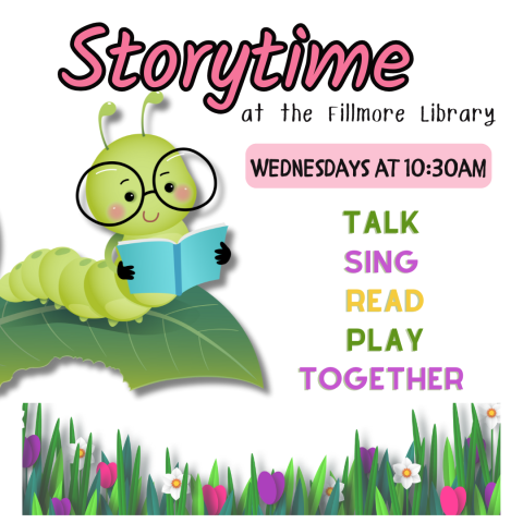 Caterpillar reading with event details