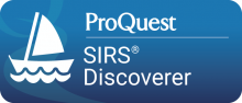 Logo  - eLibrary - ProQuest - SIRS Discoverer boat on waves