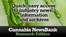 Logo - eLibrary - Cannabis NewsBank Research