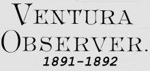 Ventura Observer Logo