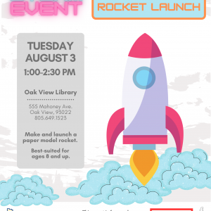 Air Rocket Launch event flyer
