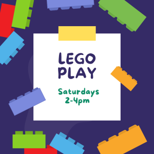 lego pieces with event details