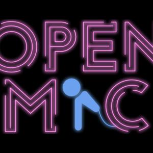 Neon Sign Open Mic
