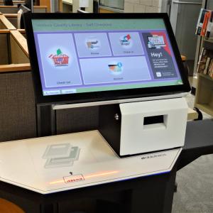Self check machine found at all VCL branches